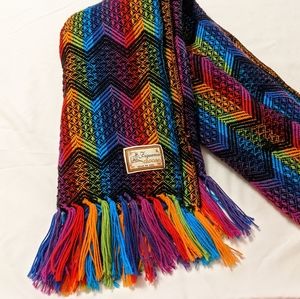 Alpaca Wool Scarf Peruvian Woven